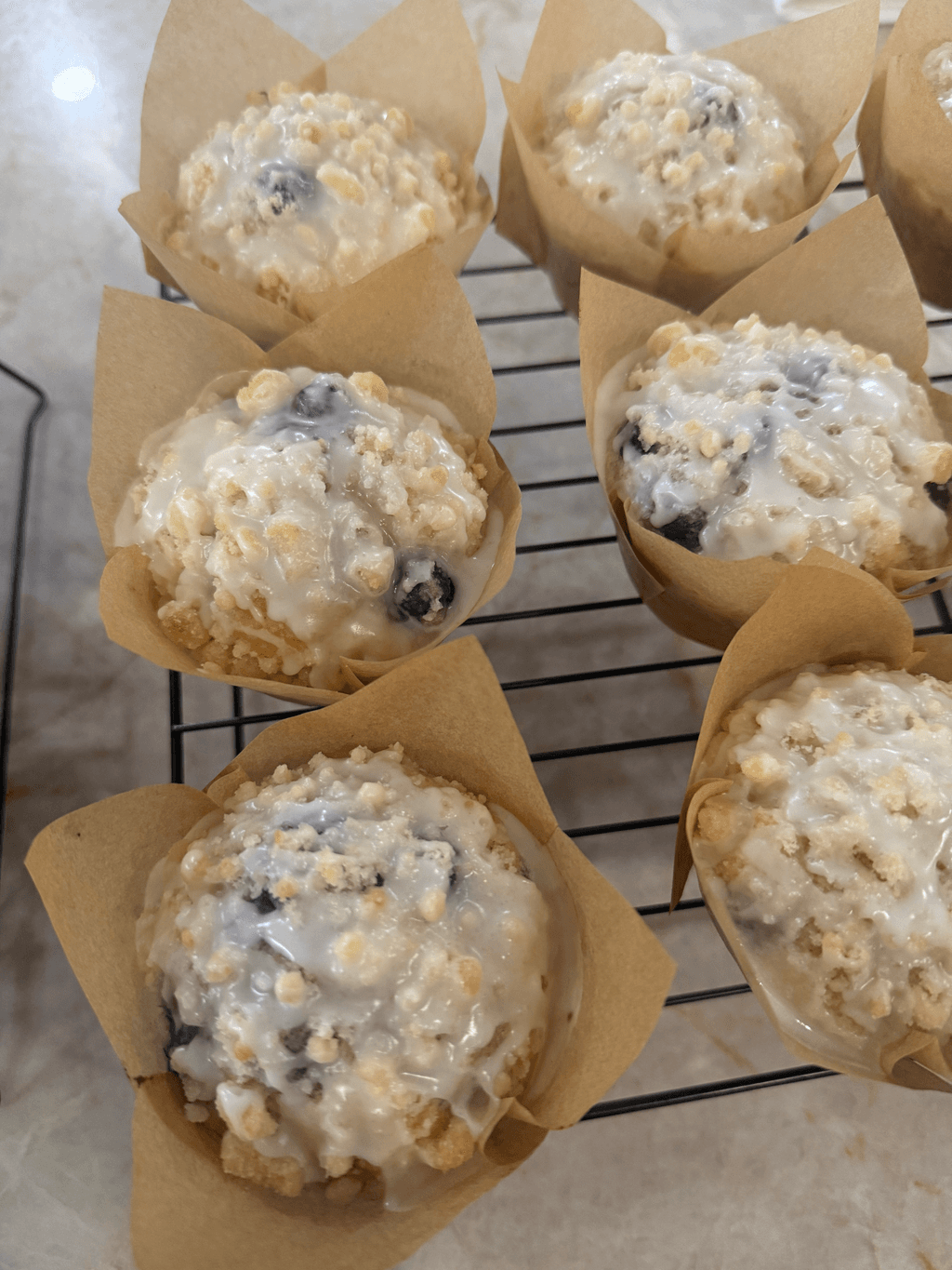 lemon blueberry muffins